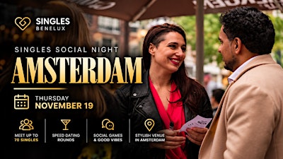 Singles Dating Night Amsterdam: Meet up to 70 Singles
