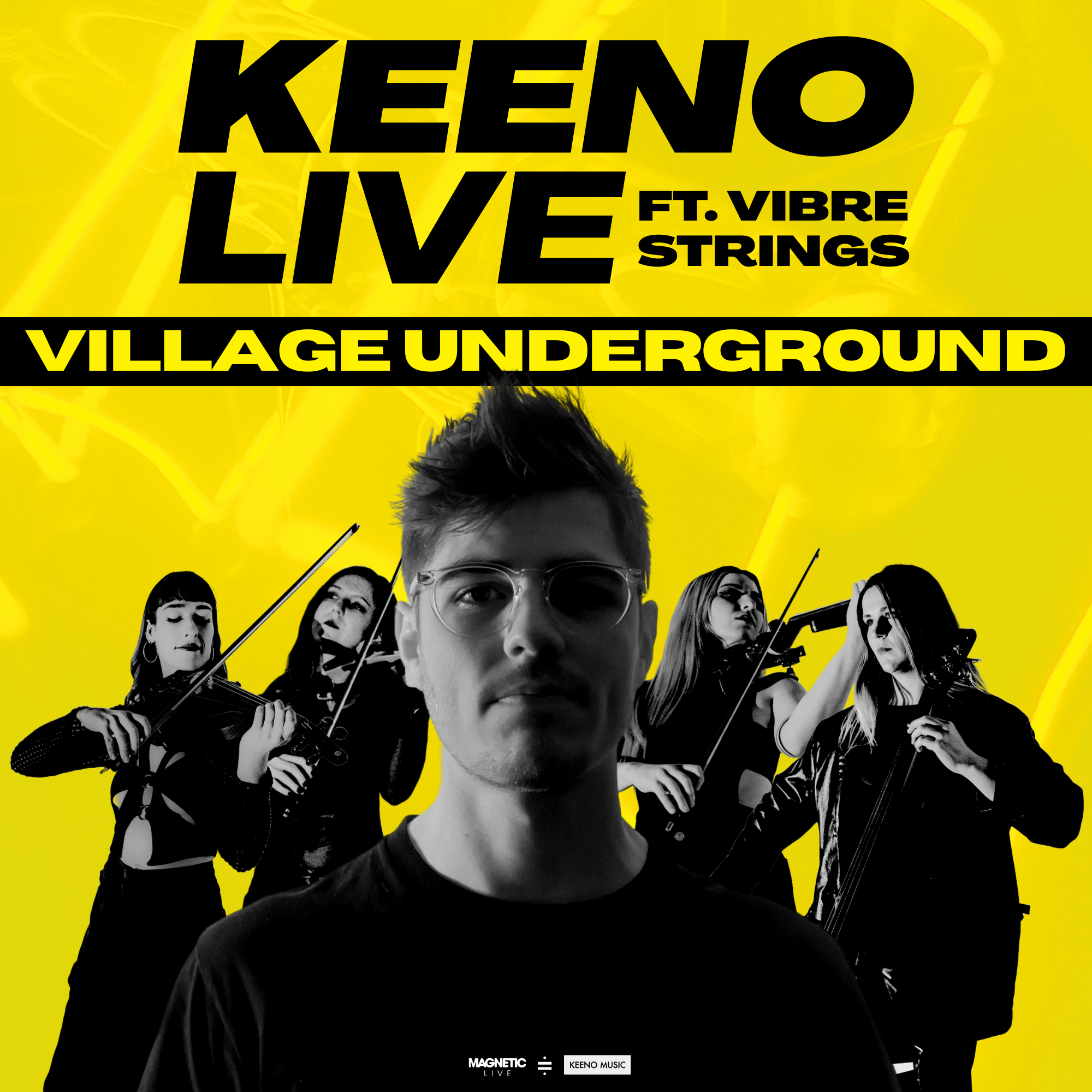 Keeno LIVE ft Vibre Strings