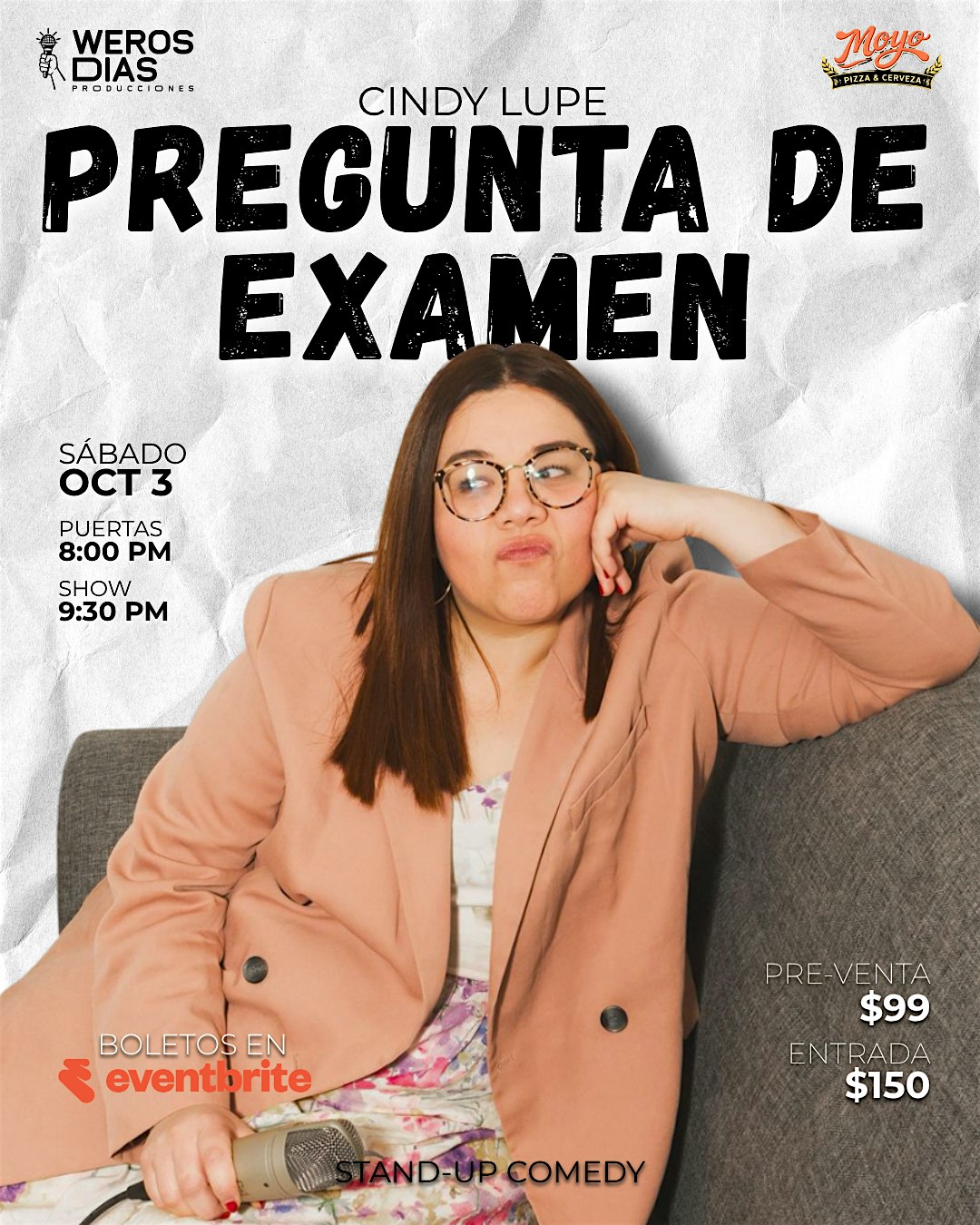 Cindy Lupe - Pregunta de Examen (Stand-Up Comedy)