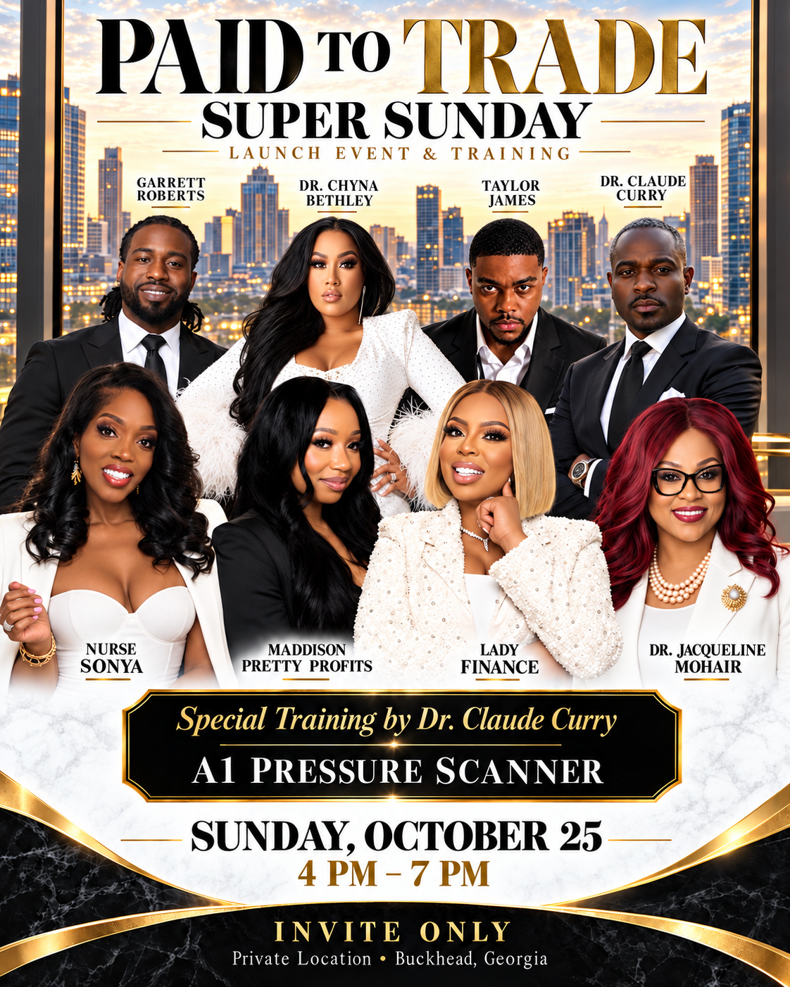 PAID TO TRADE: Super Sunday | Exclusive Trading & Networking Experience ✨