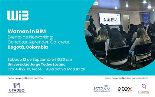 Women in BIM, Edición 02, Conectar, Aprender, Co-crear