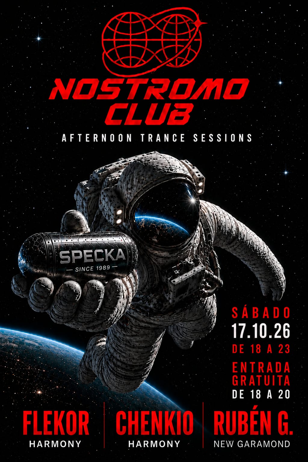 Nostromo Club #15 Tardes de Trance I SpeckaClub