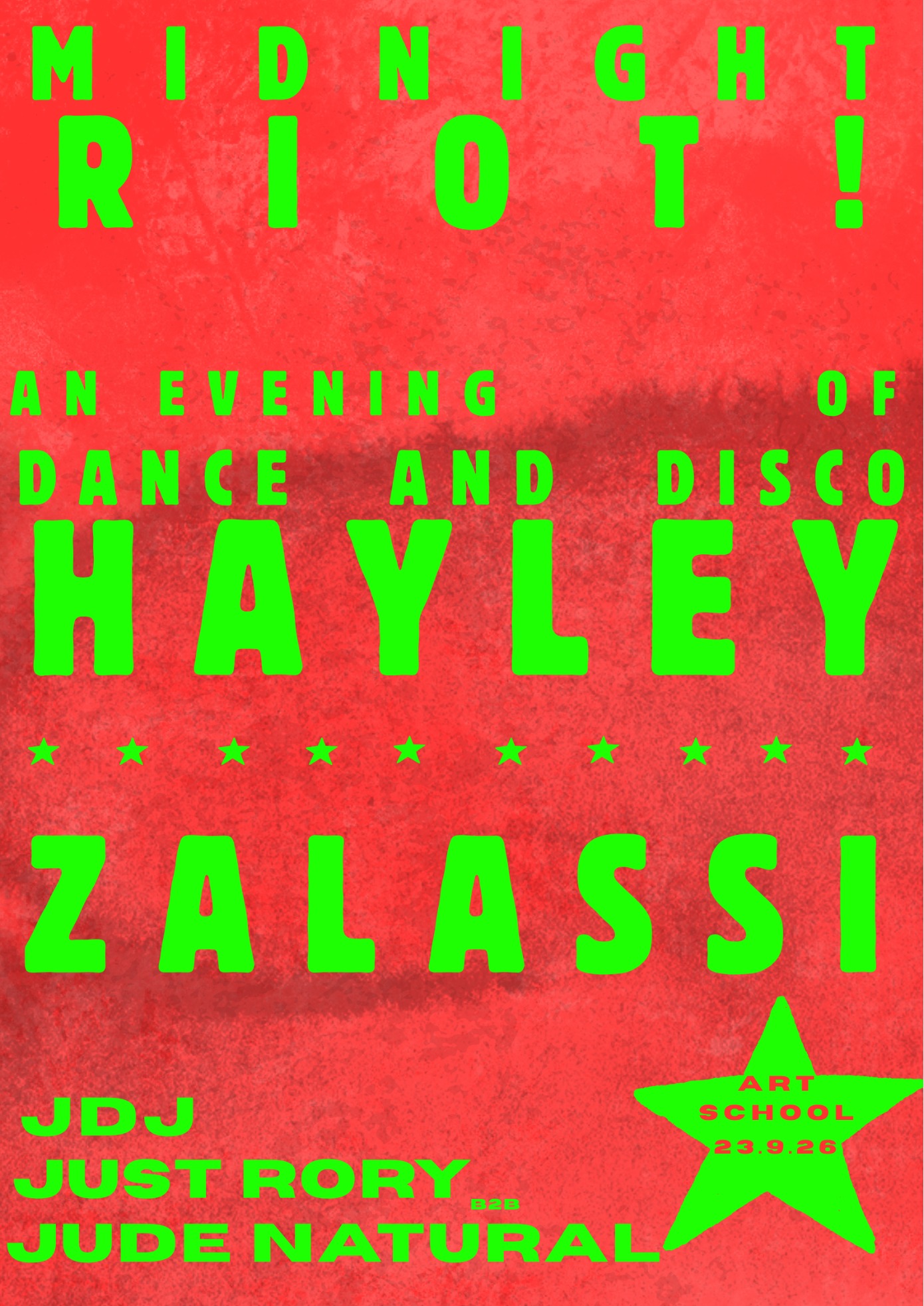 Midnight Riot! with Hayley Zalassi