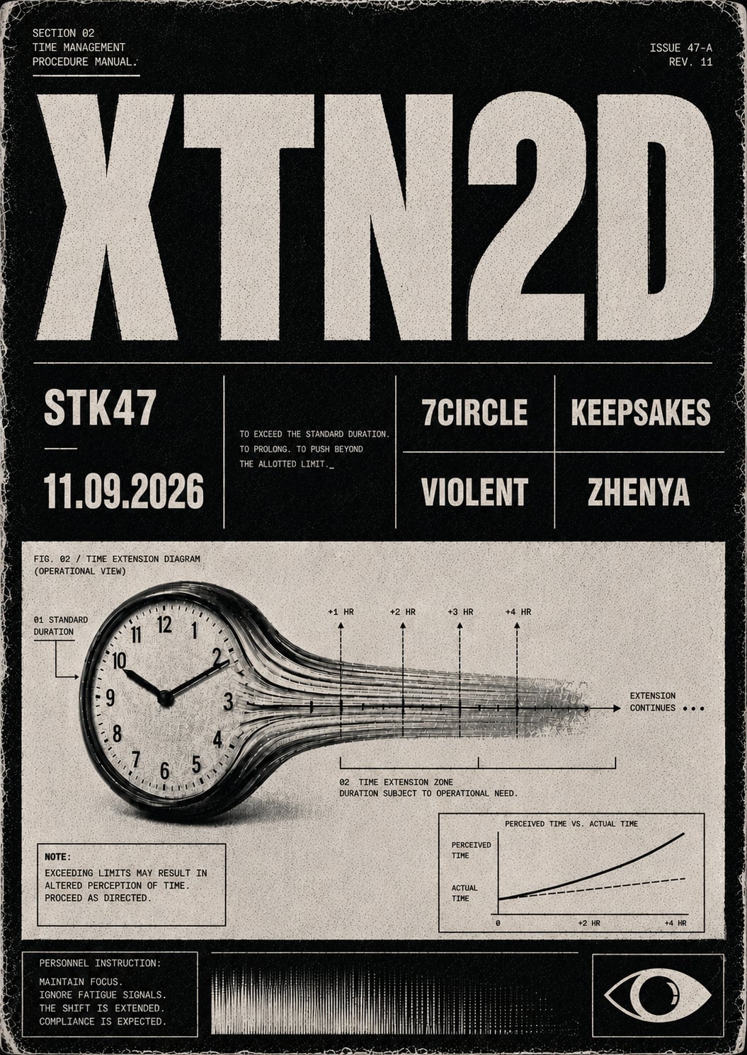 XTN2D: 7CIRCLE / Keepsakes / Violent / ZHENYA
