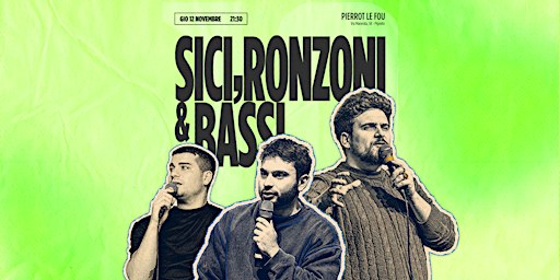 Lorenzo Sici, Davide Ronzoni & Daniele Bassi - PLF
