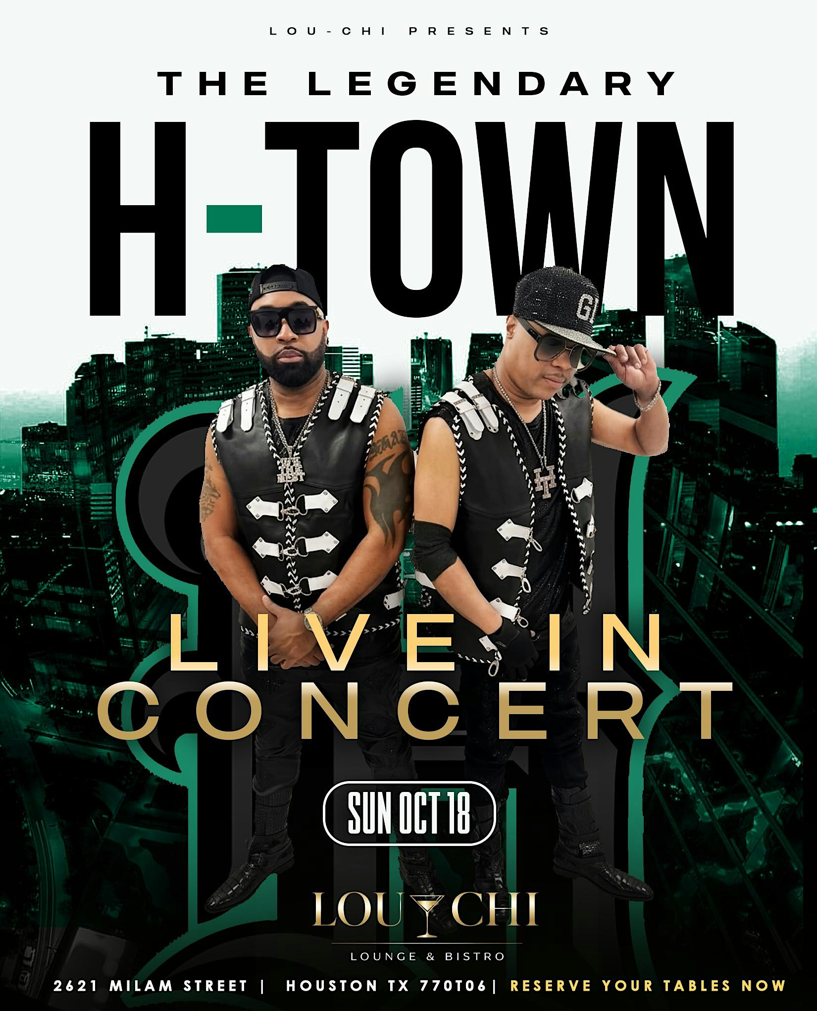 H-Town Live in Concert at LouChi Lounge and Bistro