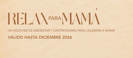 Voucher Digital: Relax para Mamá