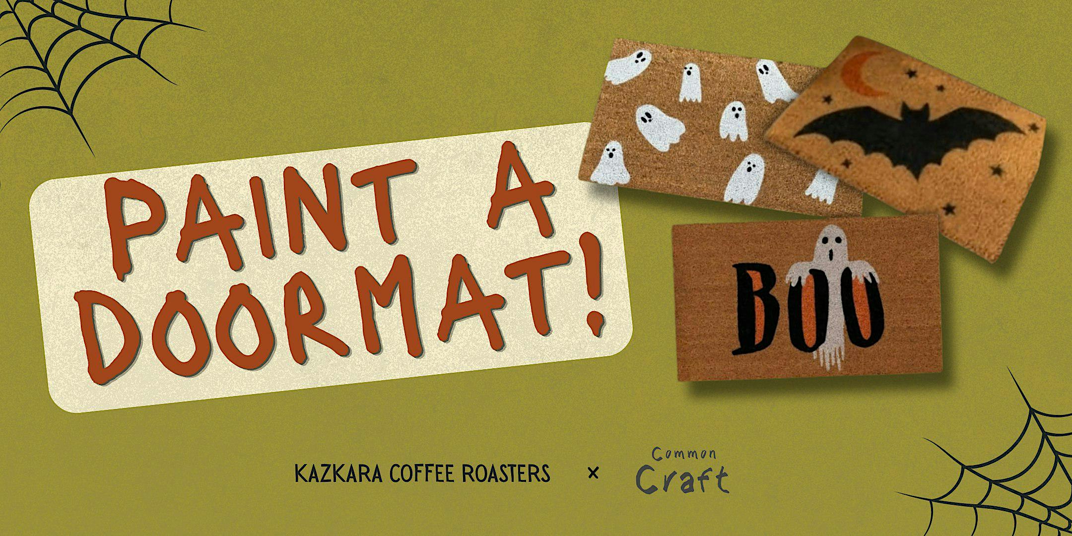 Paint a Halloween Doormat