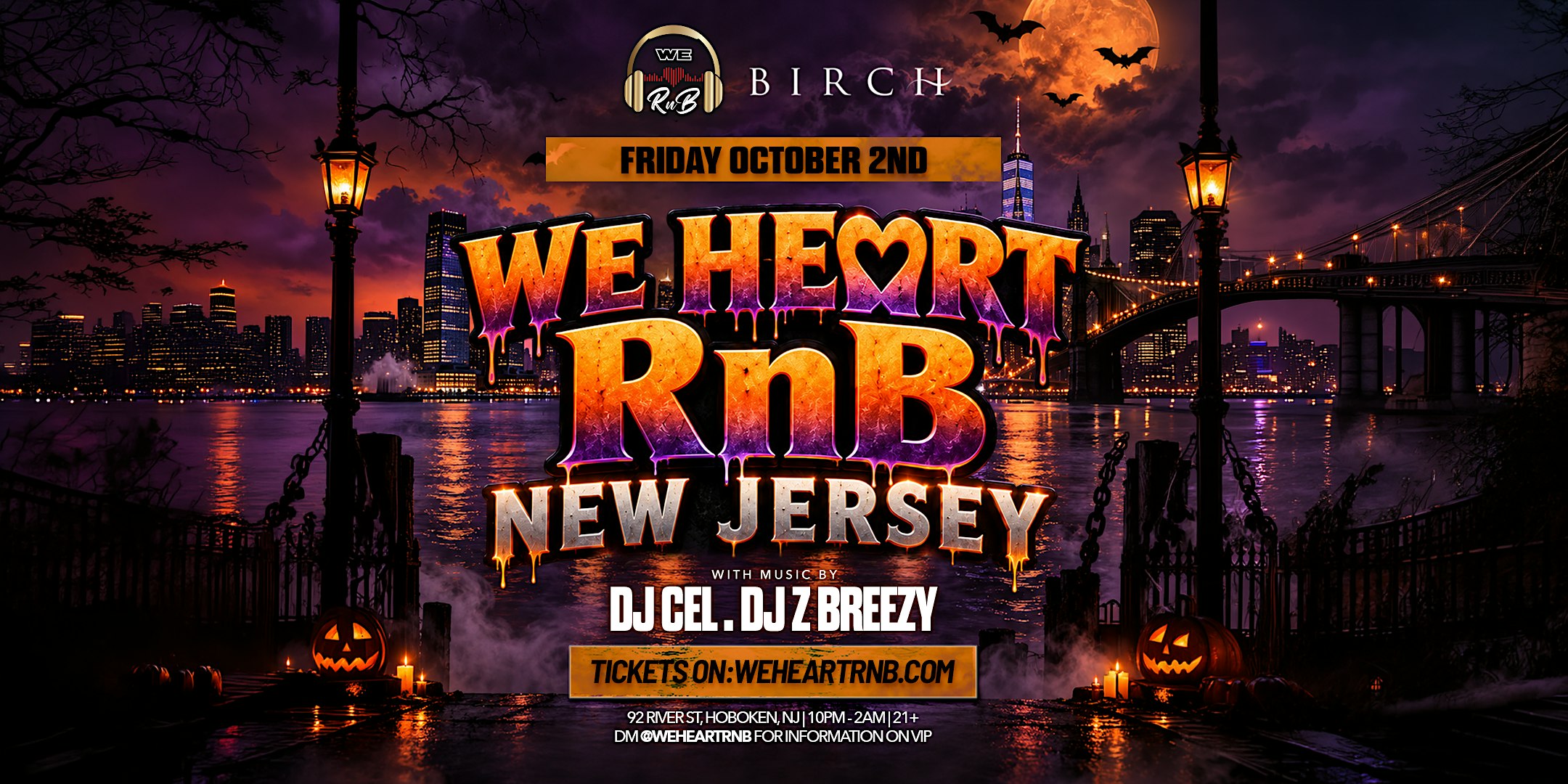 We Heart RnB New Jersey (Spooky Szn Edition)