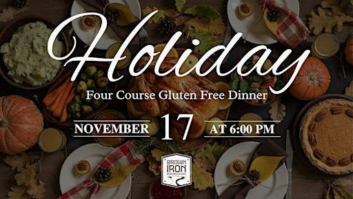 Holiday Four Course Gluten Free Dinner