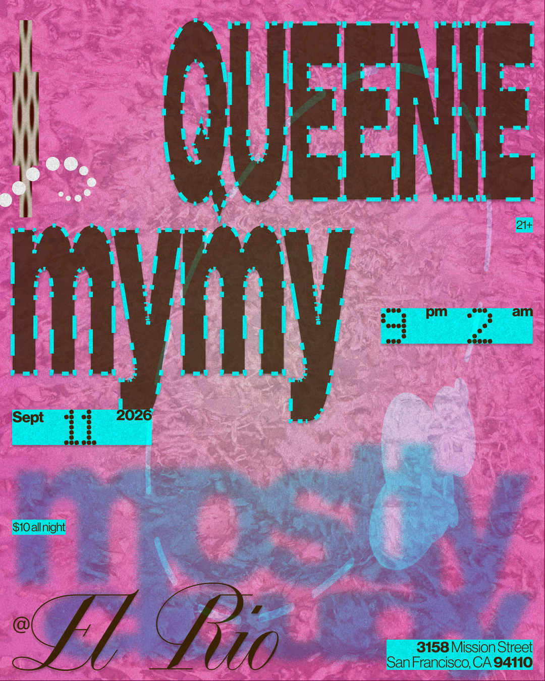 Mostly Cloudy: QUEENIE + mymy