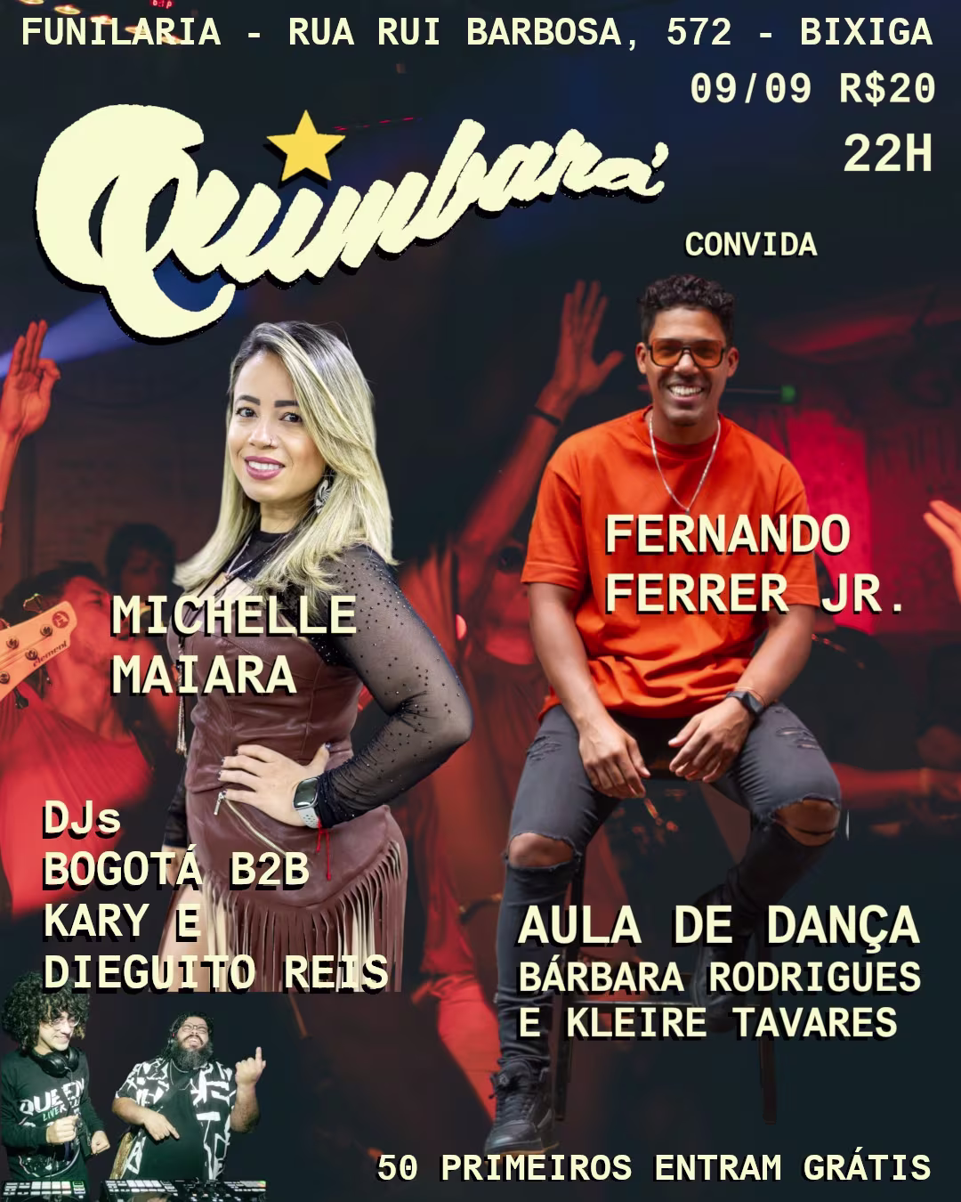 Quarta Latina Com Banda Quimbará Na Funilaria - 09/09