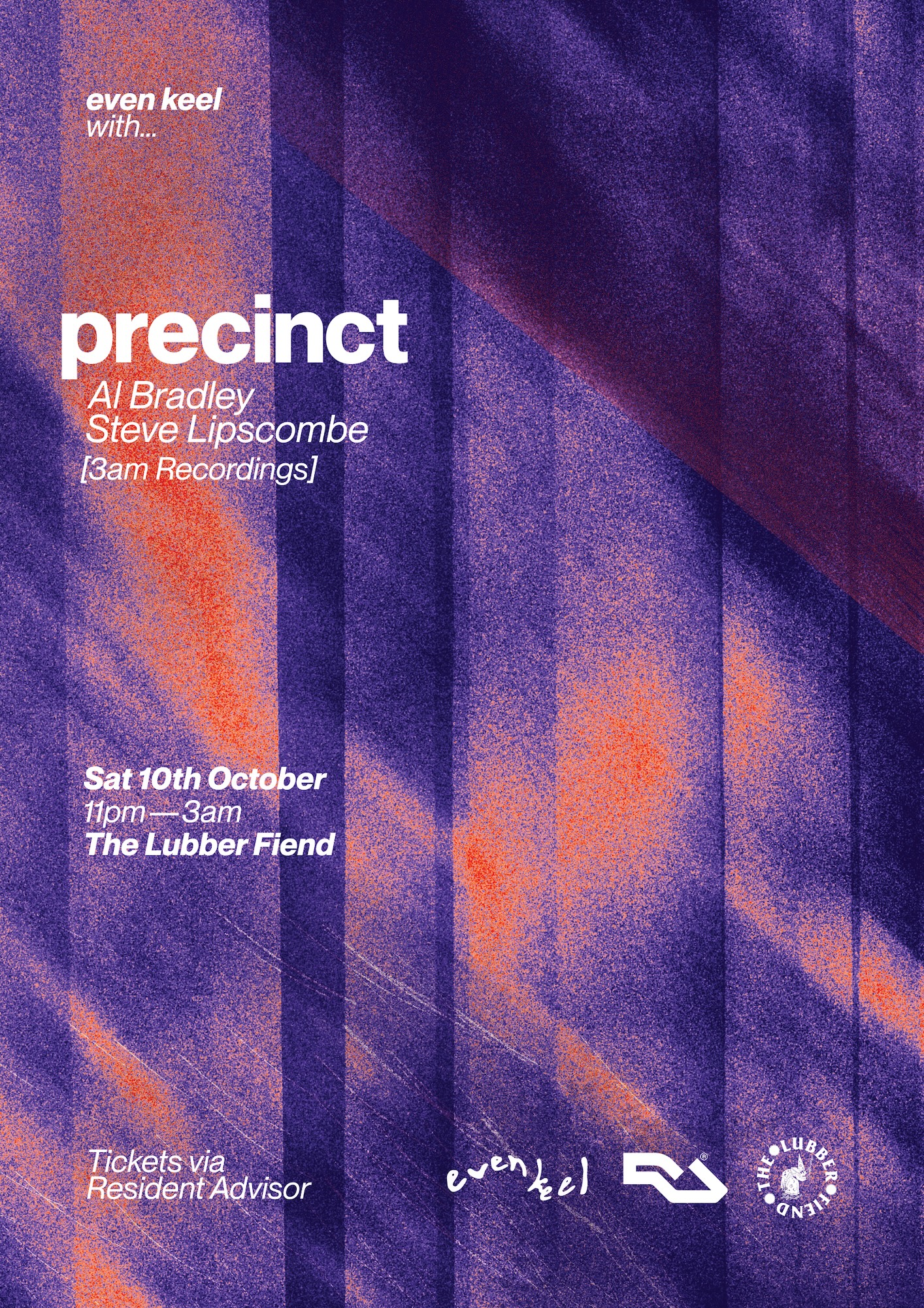 even keel with precinct: Al Bradley & Steve Lipscombe
