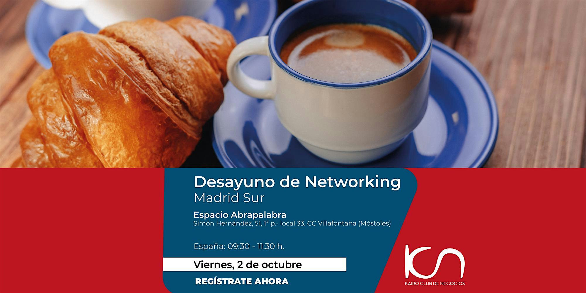 KCN Desayuno de Networking Móstoles - 2 de octubre