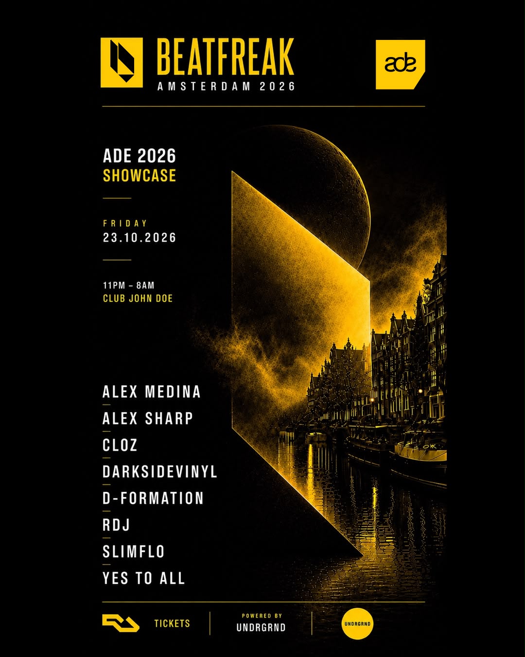 ADE 2026 - Beatfreak Records x UNDRGRND
