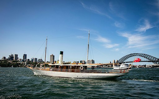Sydney Harbour Cruise on a historic steam yacht - Ena