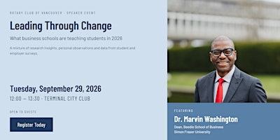 Leading Through Change: What Business Schools are teaching students in 2026