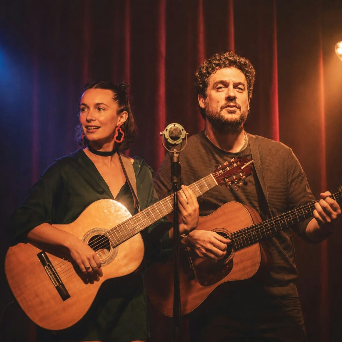 Santiago Alonso y Sofi Hardoy en Barcelona
