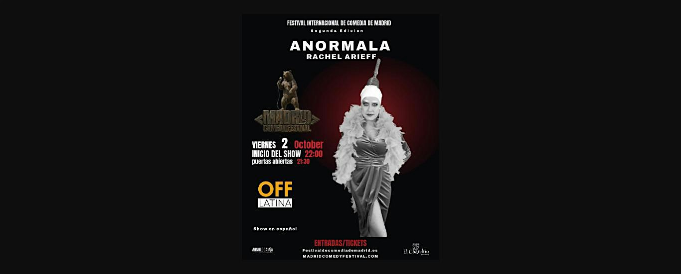 Anormala: Stand-up y canciones originales en español
