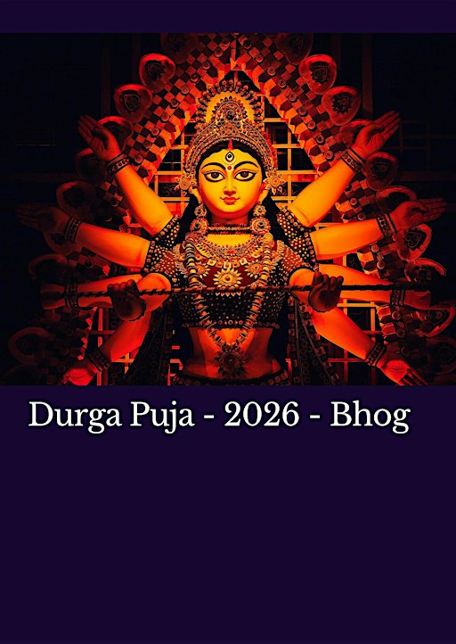 Aurora Durga Puja 2026 – Sunday Lunch