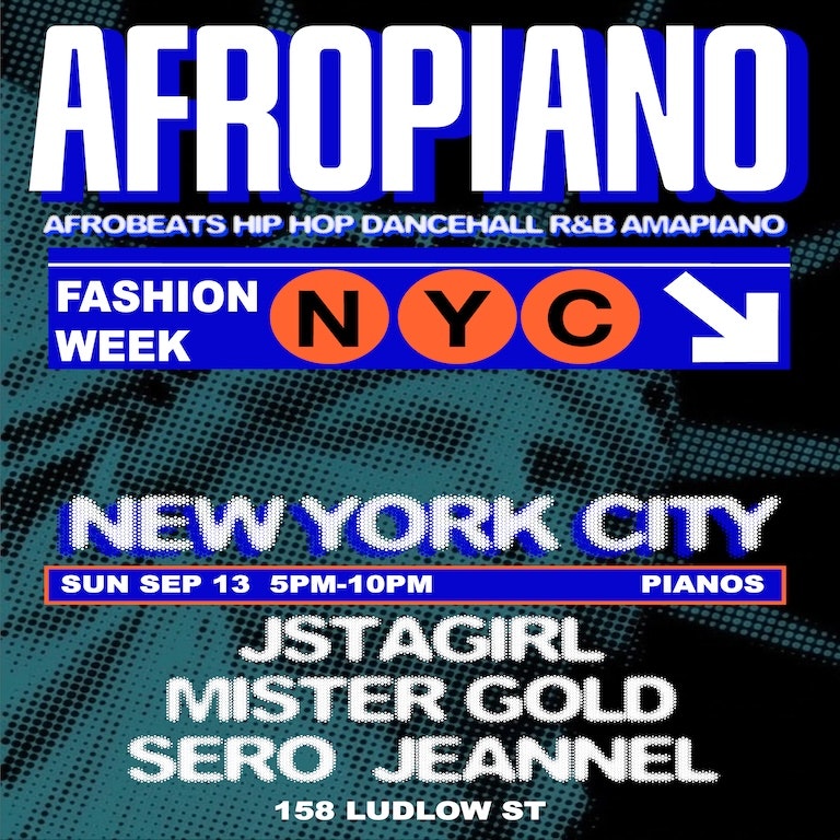 Afropiano: NYC Fashion Week Edition