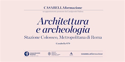 Casabella 979: Stazione Colosseo, Metropolitana di Roma