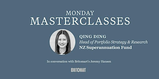 Monday Masterclasses: Qing Ding