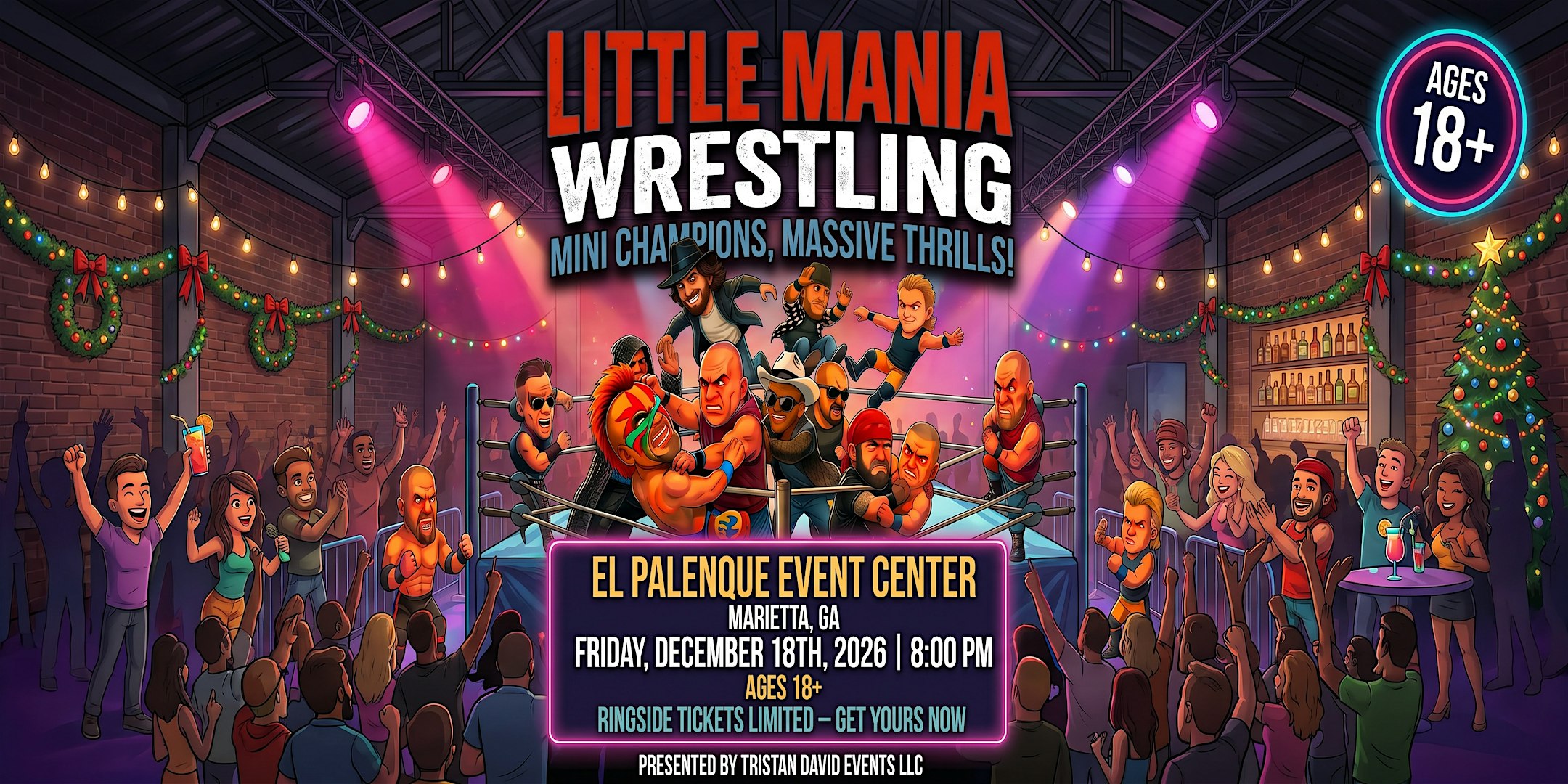 Little Mania Wrestling: Big Action, Tiny Wrestlers! Marietta, GA!