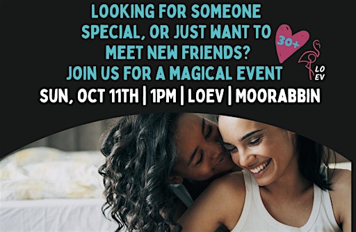 Women Speed Dating- Sunday Oct 11th, LOEV Moorabbin