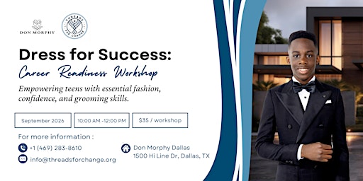Master Career Readiness at the Dress for Success Workshop