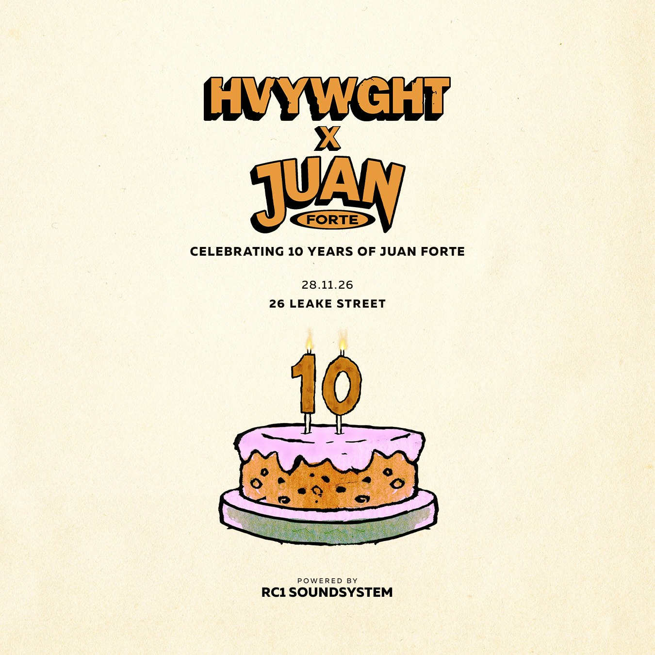 HVYWGHT: 10 Years of Juan Forte 