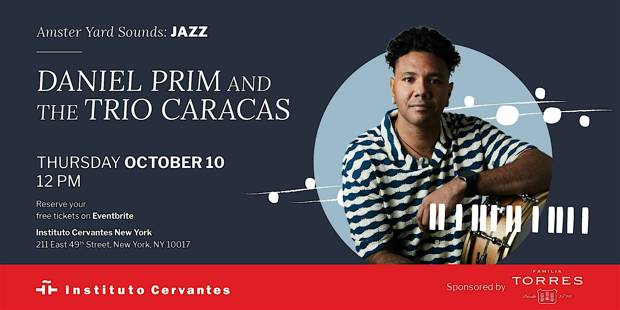 #AmsterYardSoundsJazz for families: Daniel Prim and the Caracas Trio