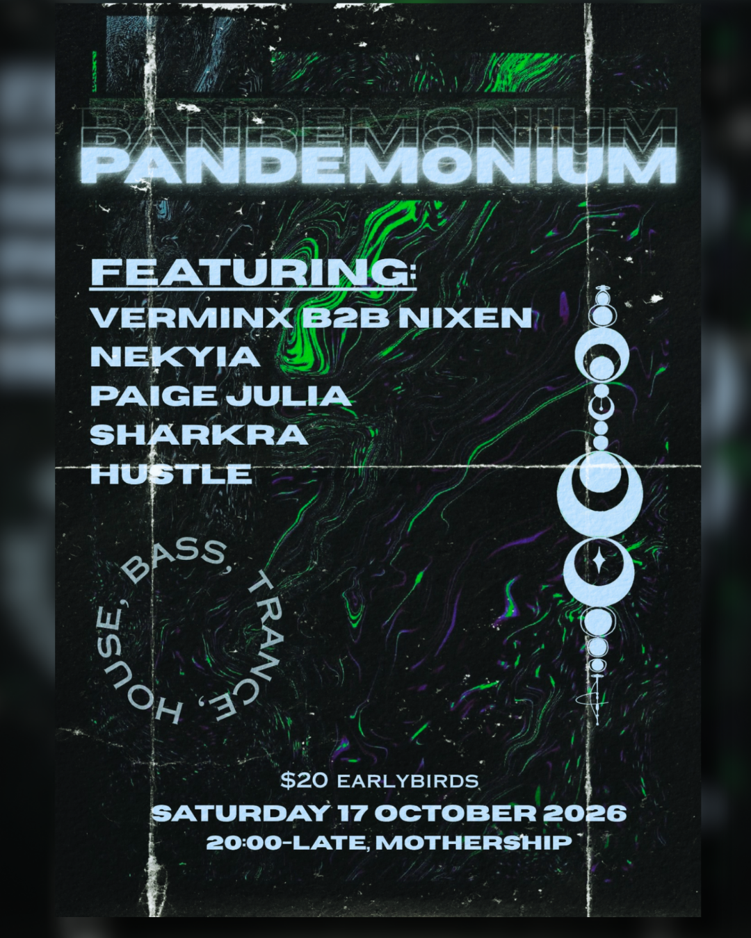 PANDEMONIUM | FEAT: PAIGE JULIA / SHARKA / NIKENB2BVERMINX / NEKYIA / HUSTLE