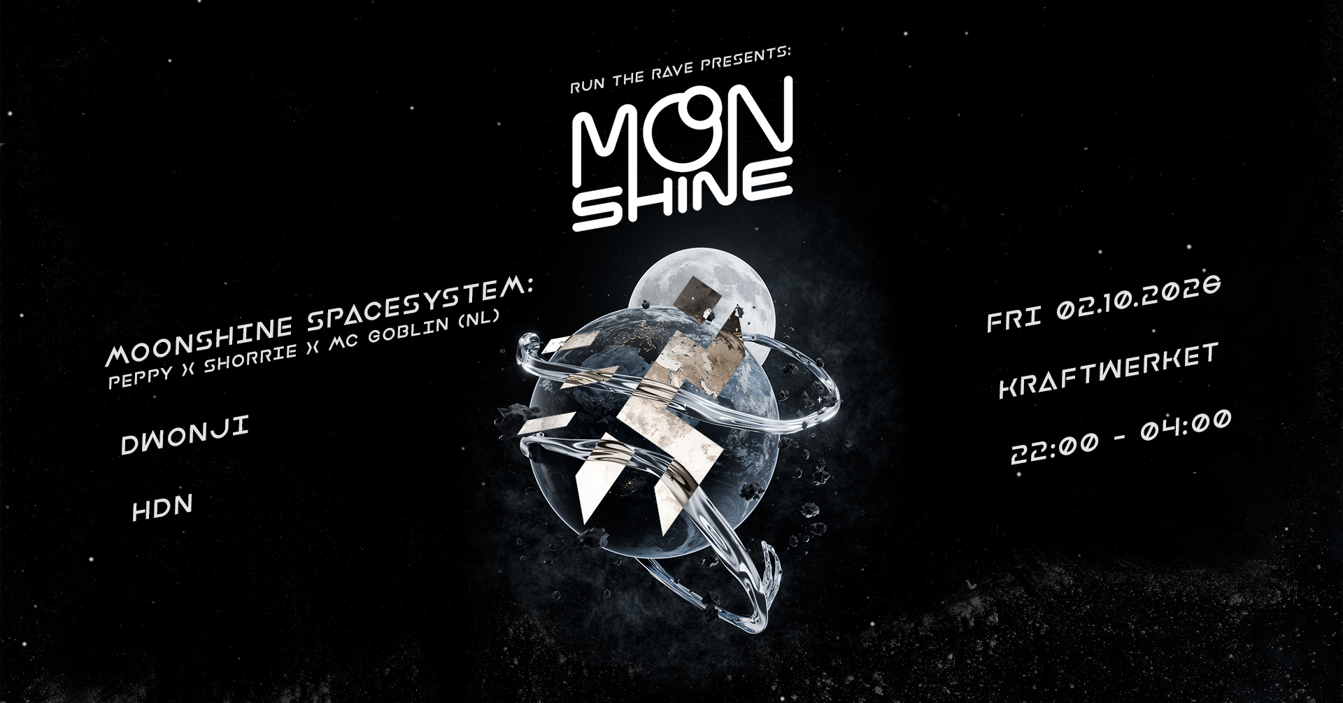 RUN THE RAVE presents: Moonshine