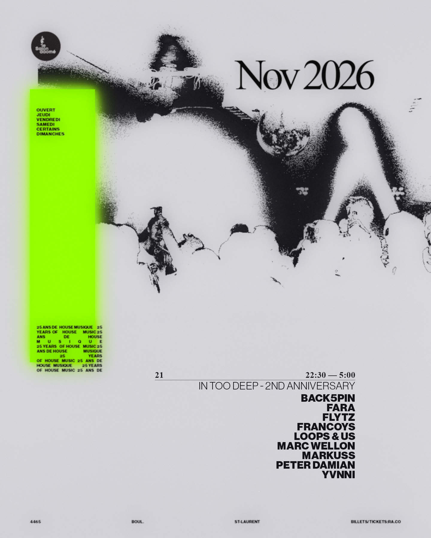 In Too Deep - 2nd Anniversary