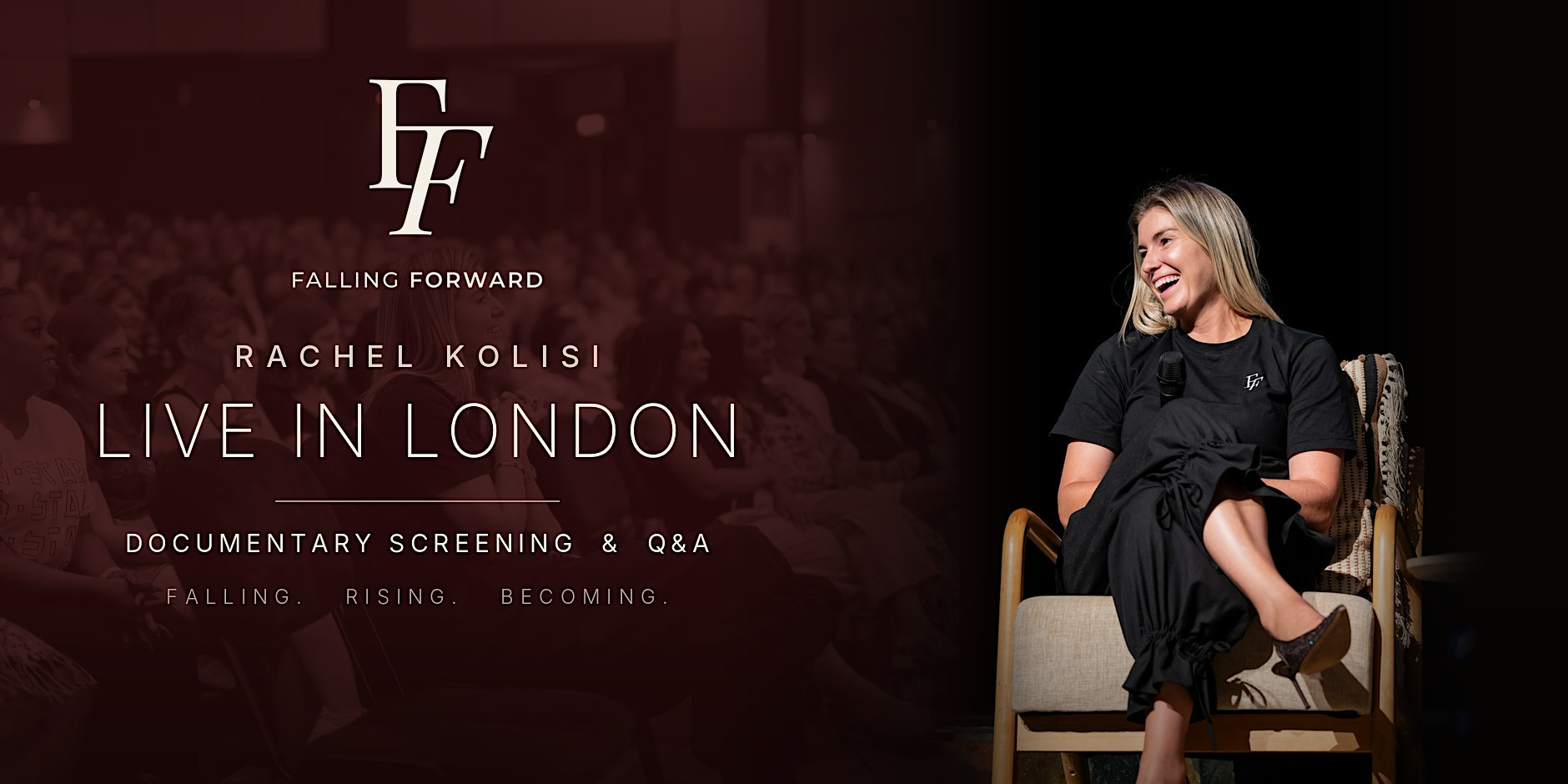 Rachel Kolisi-Falling Forward Live in London | Documentary Screening & Q&A