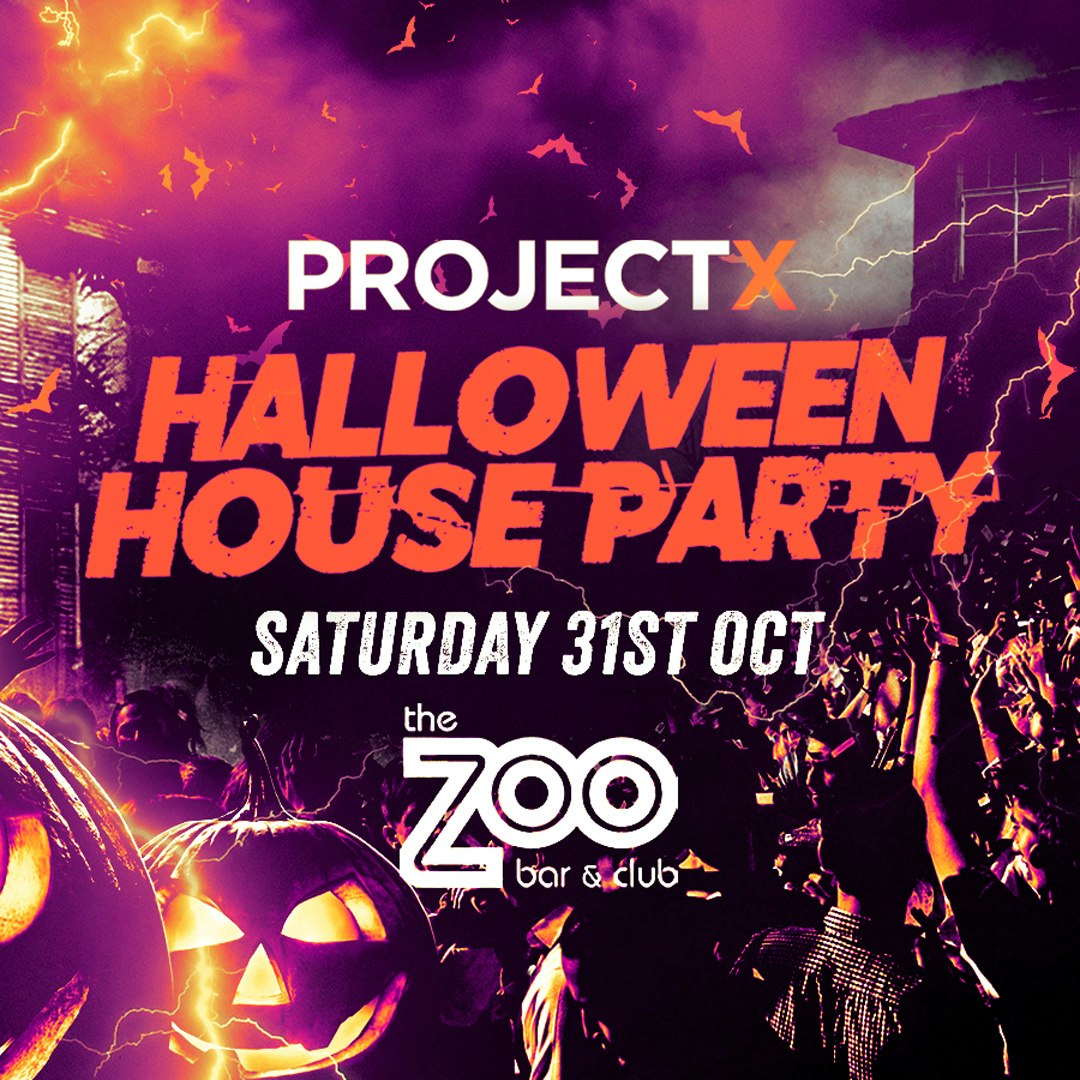 The Project X Halloween House Party at Zoo Bar!