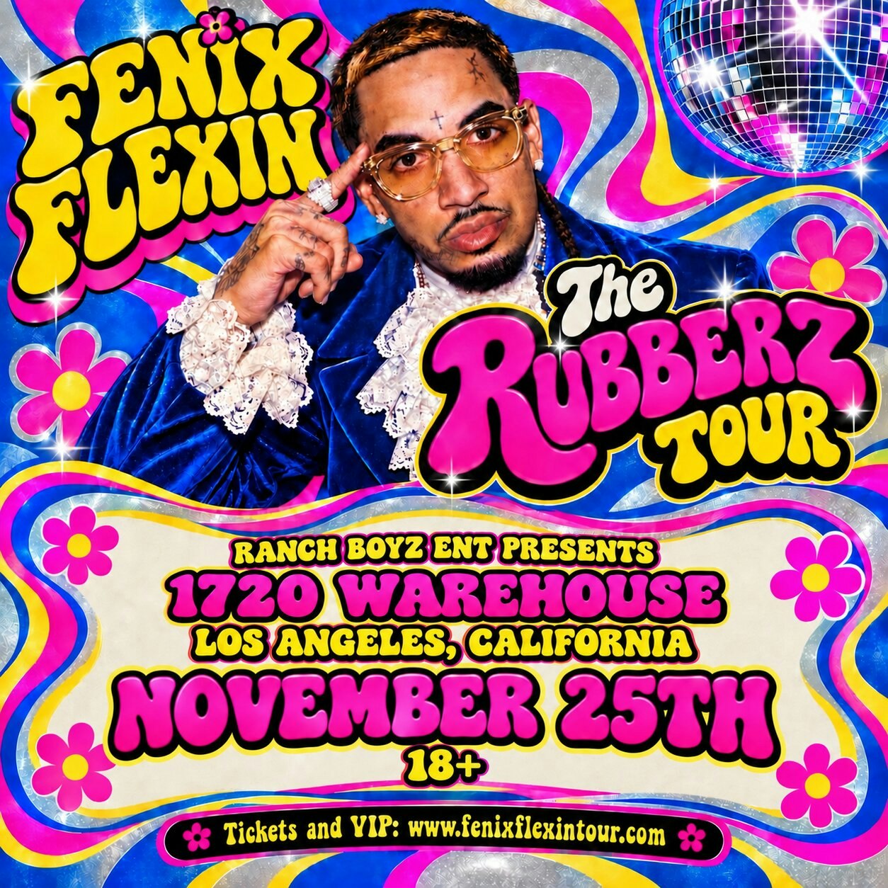 Fenix Flexin' The Rubberz Tour" 