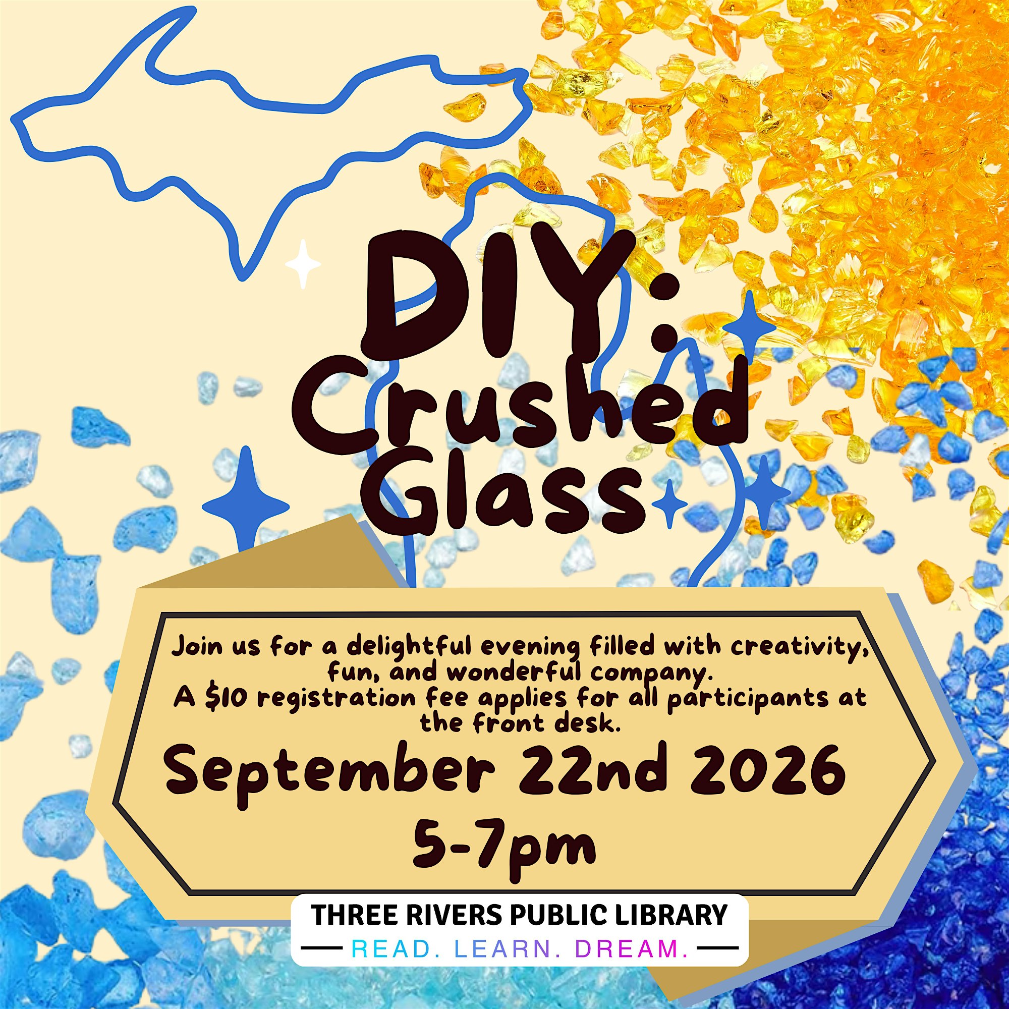 Adult DIY Crushed Glass