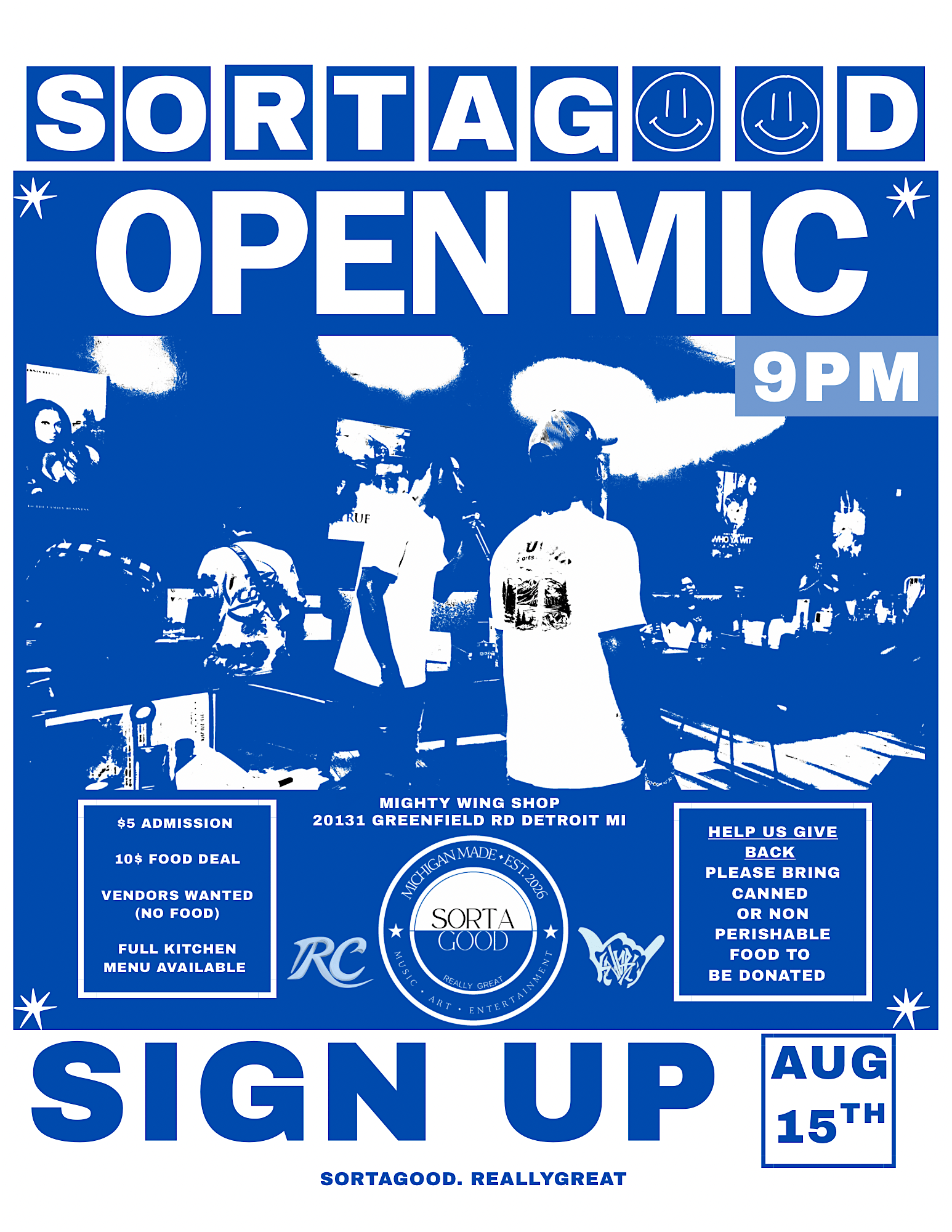 Sorta Good Open Mic
