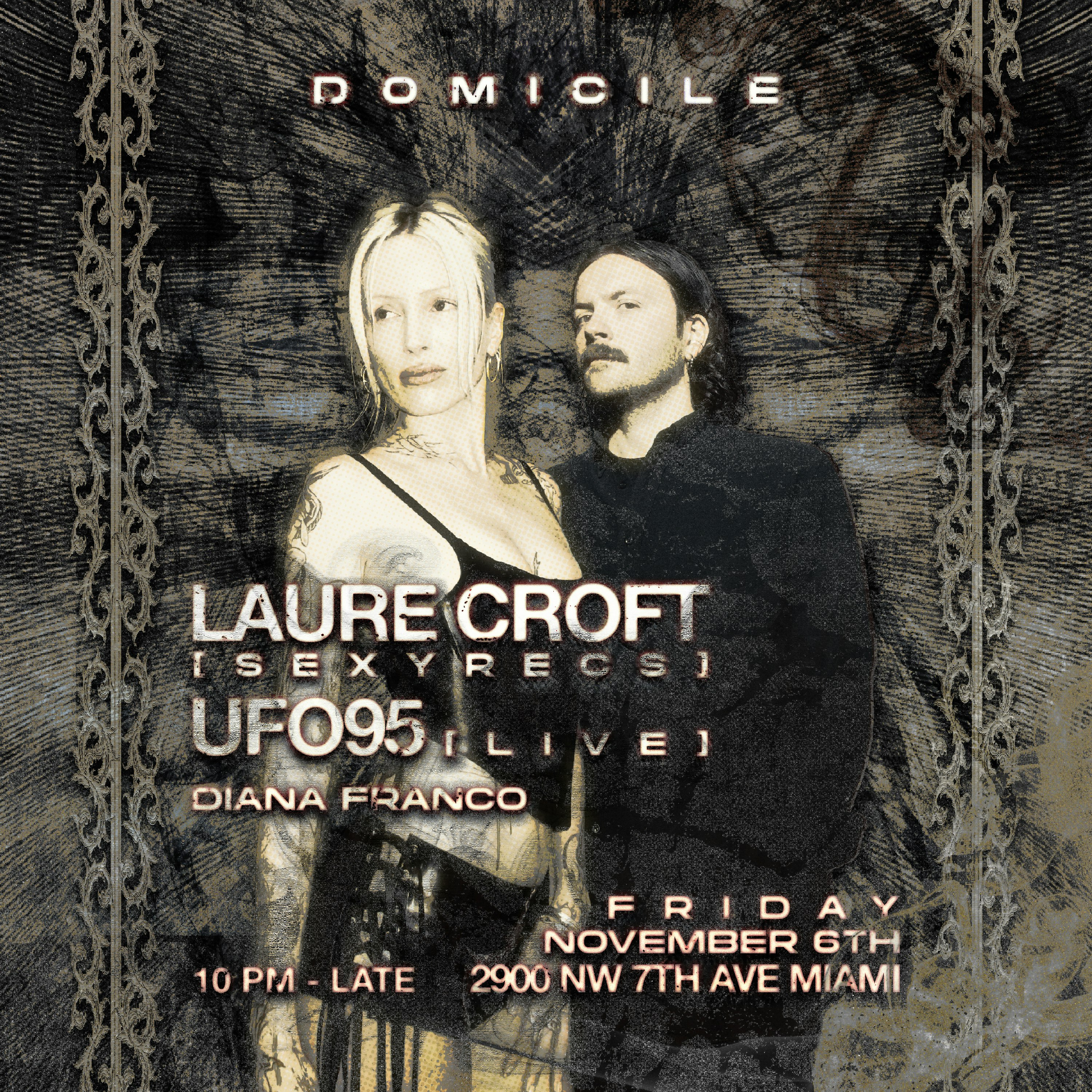 LAURE CROFT & UFO95 Live