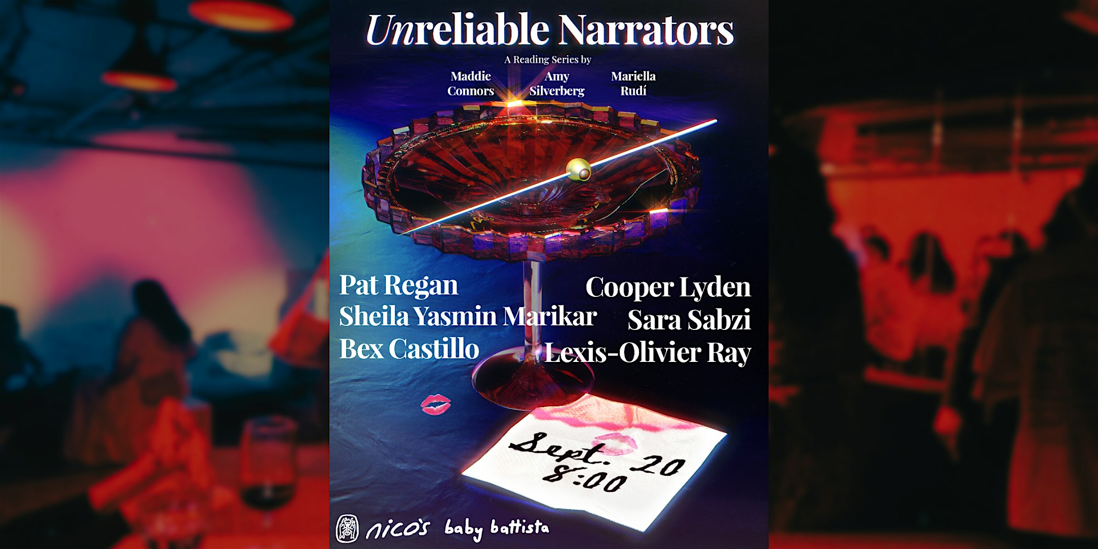 Unreliable Narrators | A Comedy & Reading Series