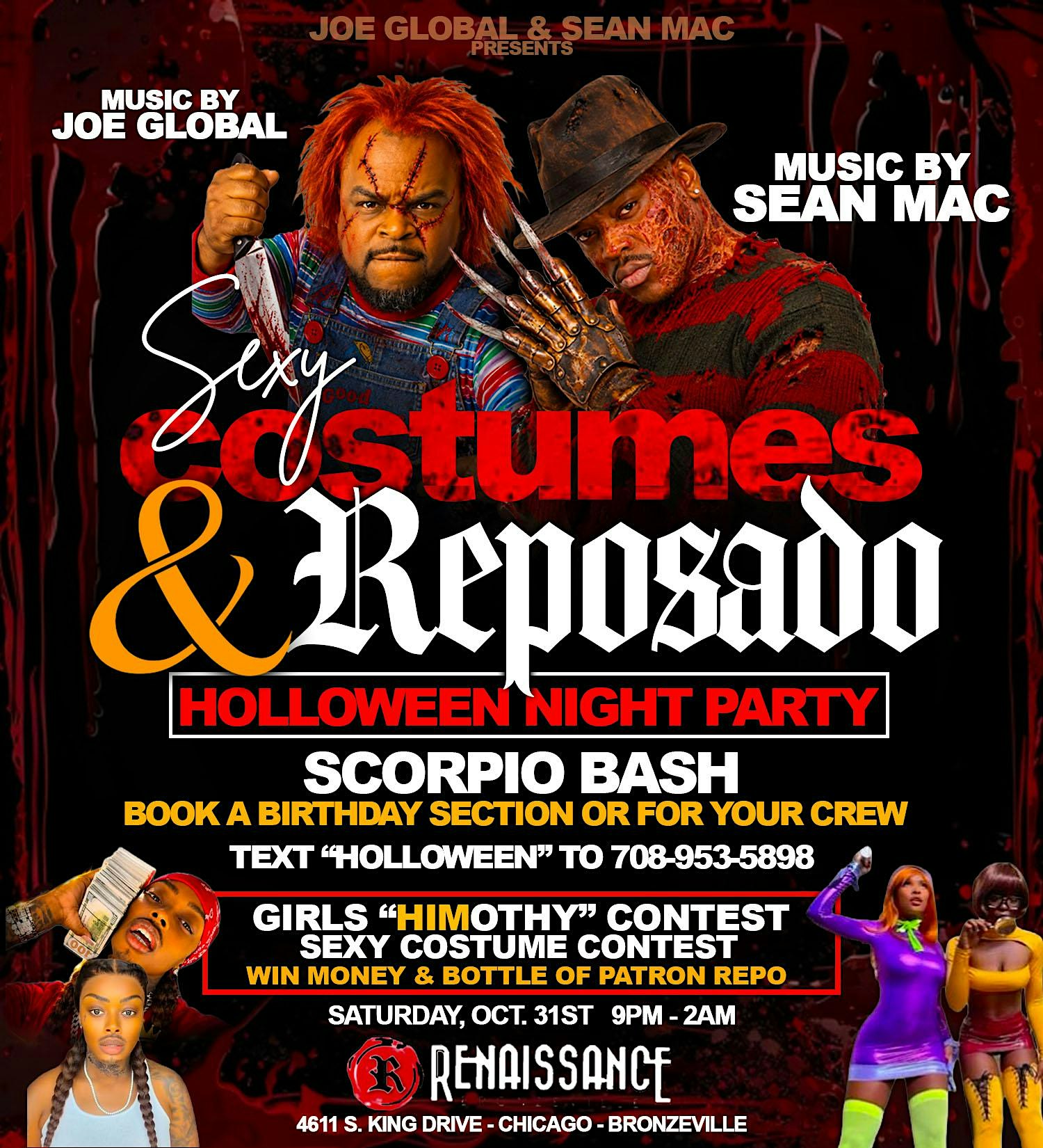 HALLOWEEN PARTY - COSTUMES & REPOSADO - HIMOTHY EDITION - SEAN MAC