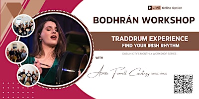 TradDRUM Experience Beginner-Improver Bodhrán Workshop