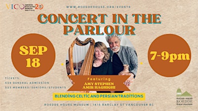Concert in the Parlour: Blending Celtic & Persian Traditions