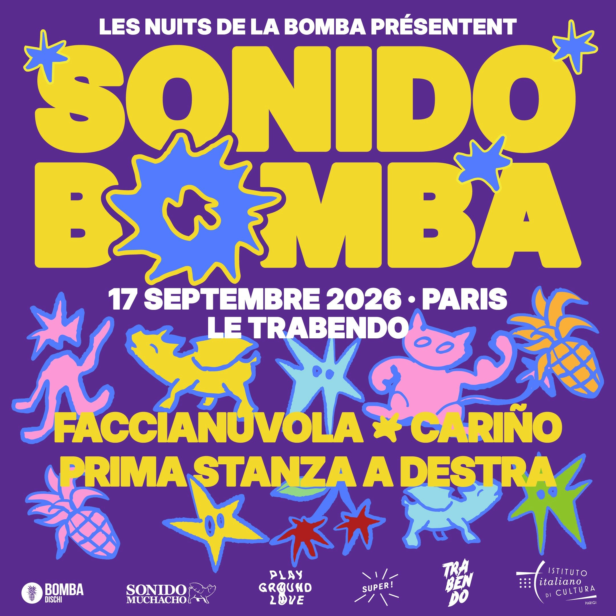 Les Nuits de la Bomba présentent SONIDO BOMBA