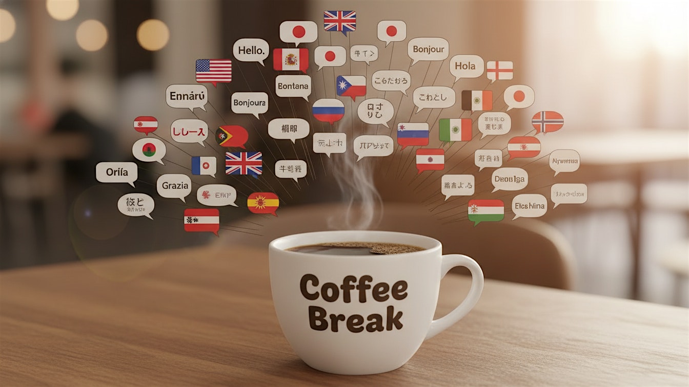 Coffee Break - English Conversation Table in Brussels