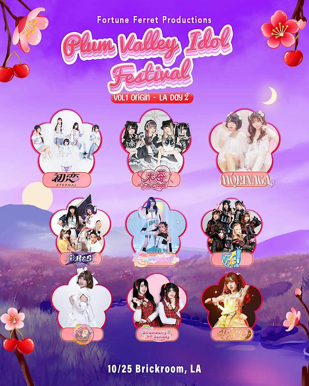 26.10.25 (Sun.) PLUM VALLEY IDOL FESTIVAL VOL.1 : ORIGIN - LA Day 2