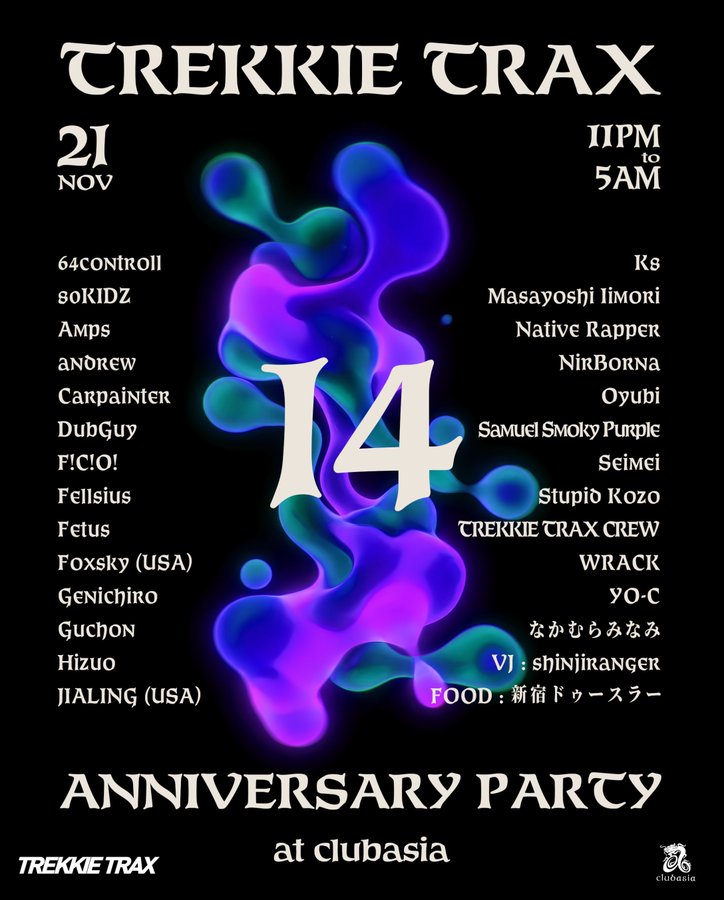 TREKKIE TRAX 14th Anniversary