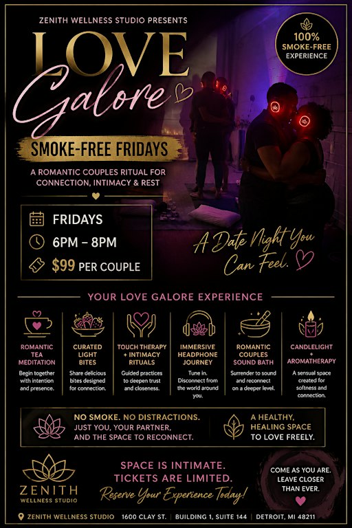 Love Galore: Fridays Couples Sound Bath